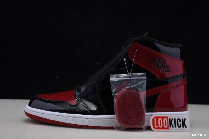 1st Kicks 807 OG 1 High Patent Air SmartChoice 555088- Bred Jordan 1116